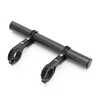 Tubo de Carbono de 20cm con Doble Marco - Negro