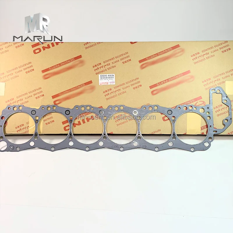 Hot-Selling J08E 11115-E0090 Cylinder Head Gasket Replacement Part for SK330-8 Diesel Engine in Construction Machinery