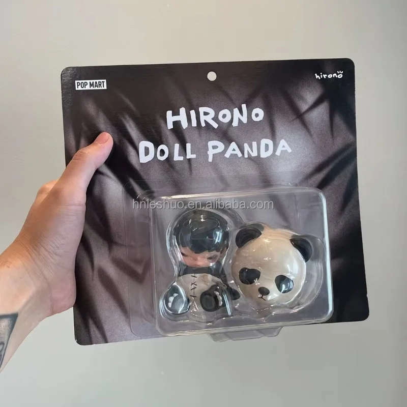 その他 Popmart hirono panda Hirono Doll Panda Figure - POP MART (United States)