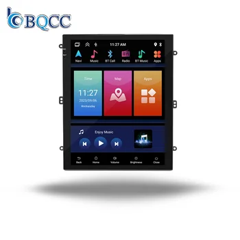 BQCC 2Din 9.7 inch vertical Android 13 touch screen car radio supports carplay Android WIFI GPS RDS Mirrorlink car player