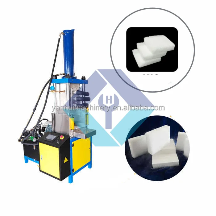 YANHUI Commercial Dry Ice Block Generator 1000Kg/hour Block Dry Ice Blasting Pellets Maker Making Machine With the Good Price