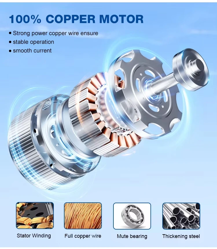 Ceiling Fans, Iron + ABS Blades, FSD8500 - detail 10