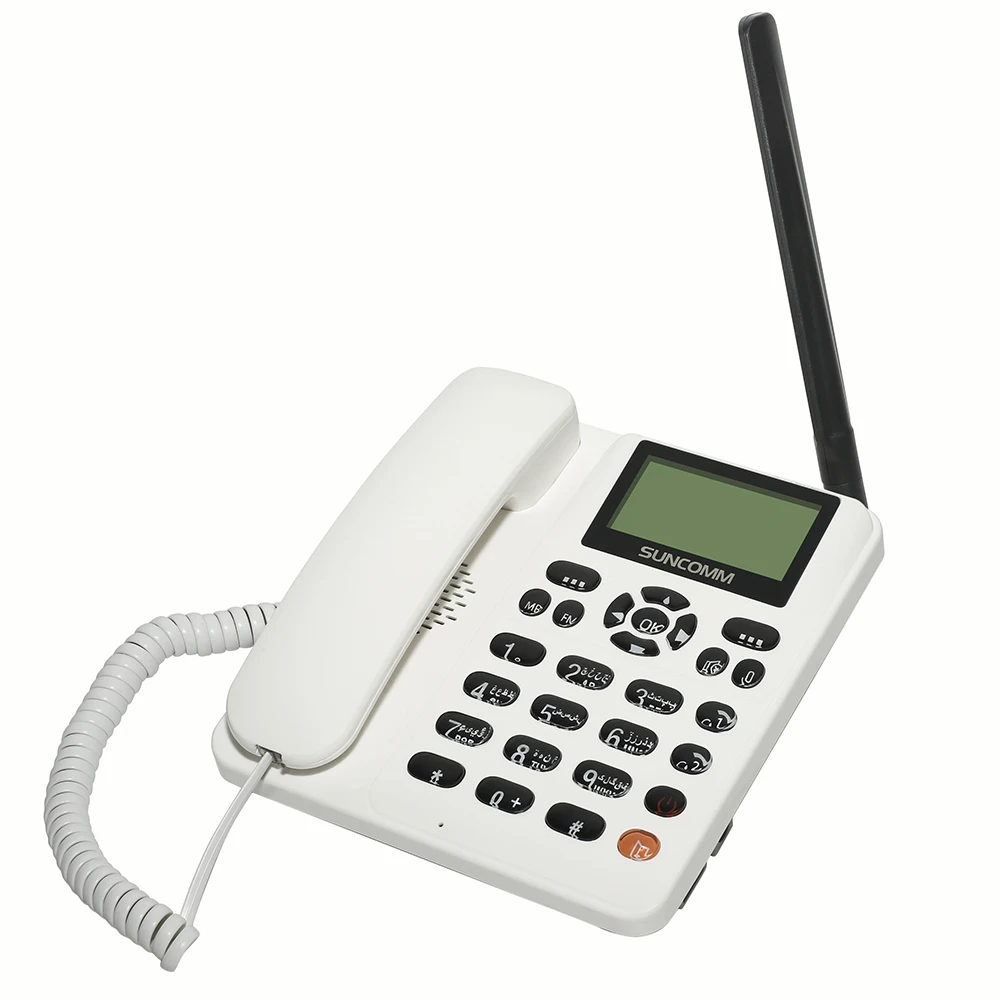 Teléfono inalámbrico Gsm, Sim Dual, fijo, G618, para casa y