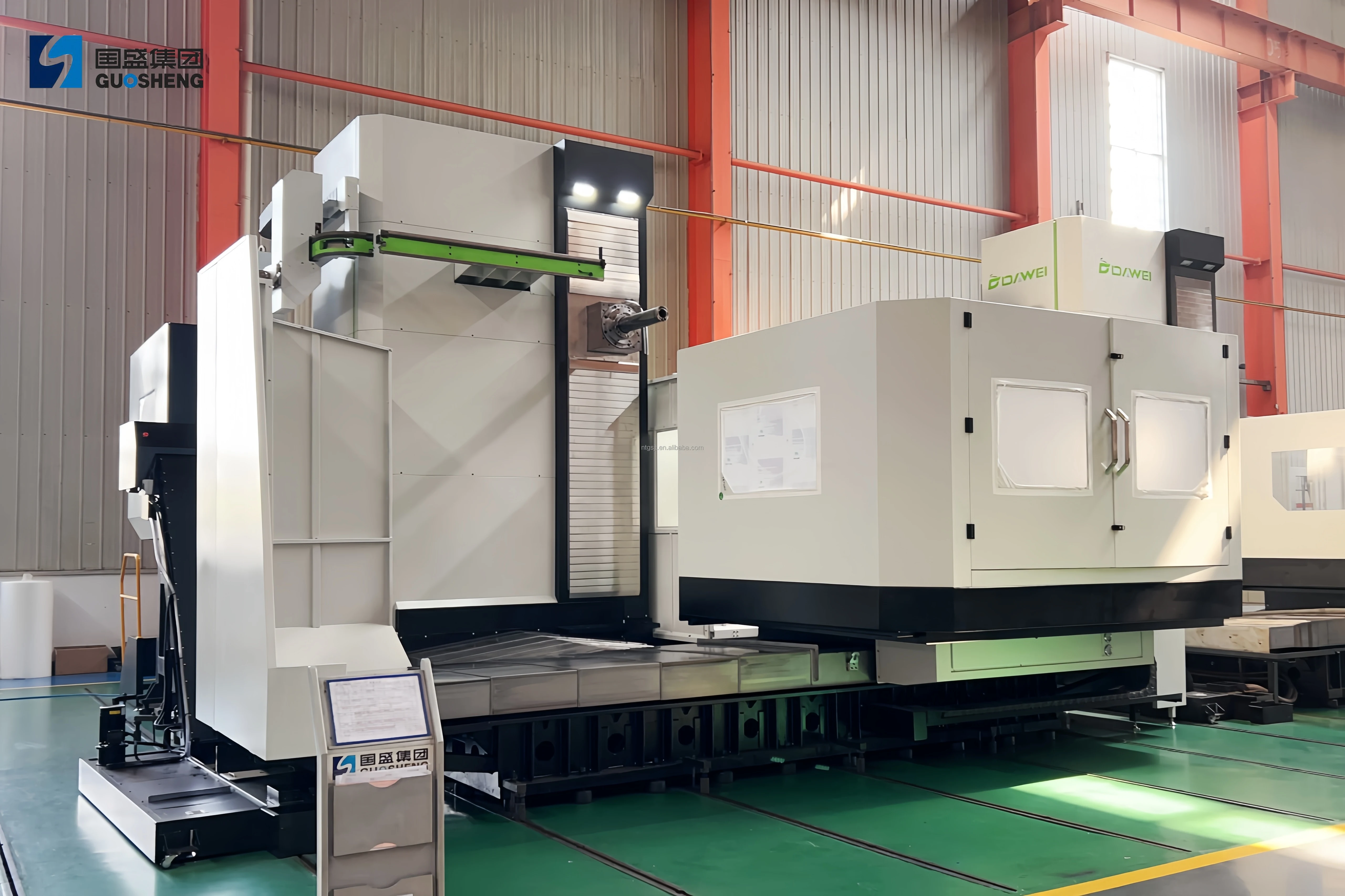 DBM130B 5 Axis CNC Heavy Loading Capacity Horizontal Oil Cylinder Boring Milling Machine