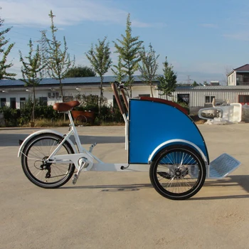 緑色の三輪車人力車 緑色の三輪車人力車 3 Wheel Electric Tuk Tuk Tricycle for