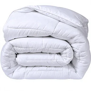 Eco-Friendly Embroidered Air-conditioned Organic Cotton Simple Queen Size Home Hotel Use All-Season Velvet Quilt