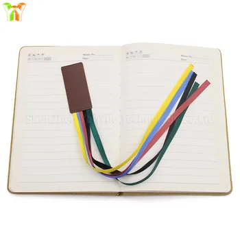 Personalized Leather Bookmarks With Ribbon Colorful Cute Bookmark Paper Clip Gift for Student