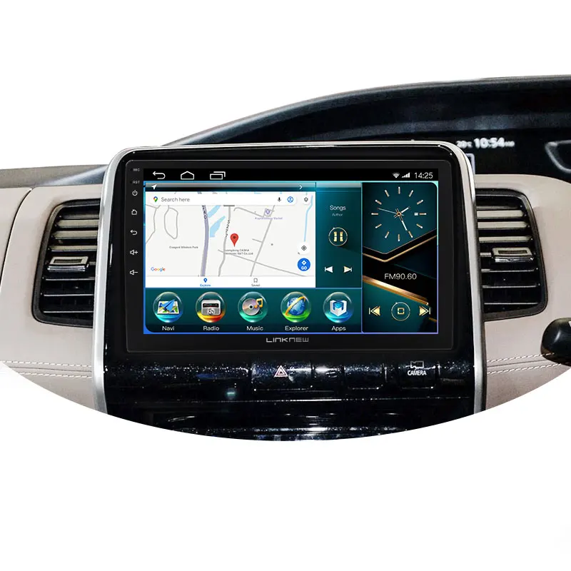 Android 10.0  6+128G 10.1 Inch Video Radio Gps Car Multimedia Player 2 Din for Nissan Serena 5V C27 2017-2021
