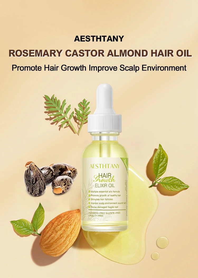 Organic Nature Rosemary Oil For Hair Care Growth Pure Natural Scalp