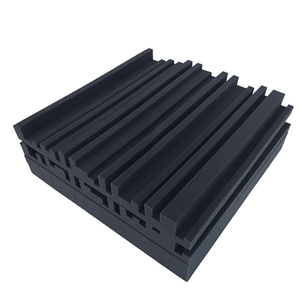 Customized PU Foam Acoustic Panels Modern Design Sound-Insulating & Fireproof Rugged Shape for Hotel Application