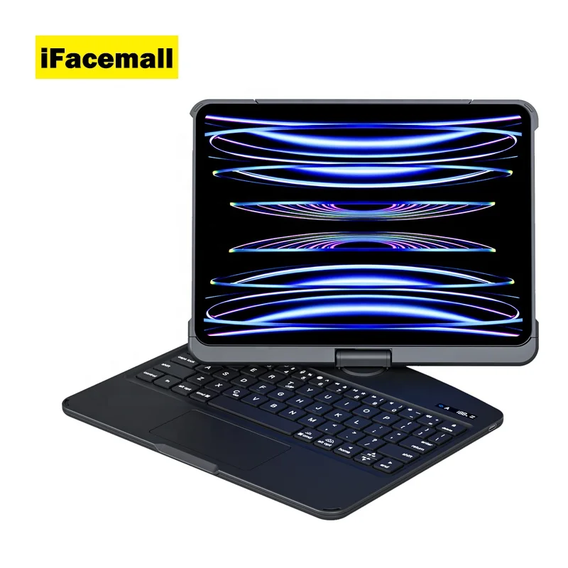 iFacemall iPad Air M3 キーボード ケース付き 11インチ Amazon.co.jp: 【2025新型】Omikamo ipad Air 11インチ キーボード