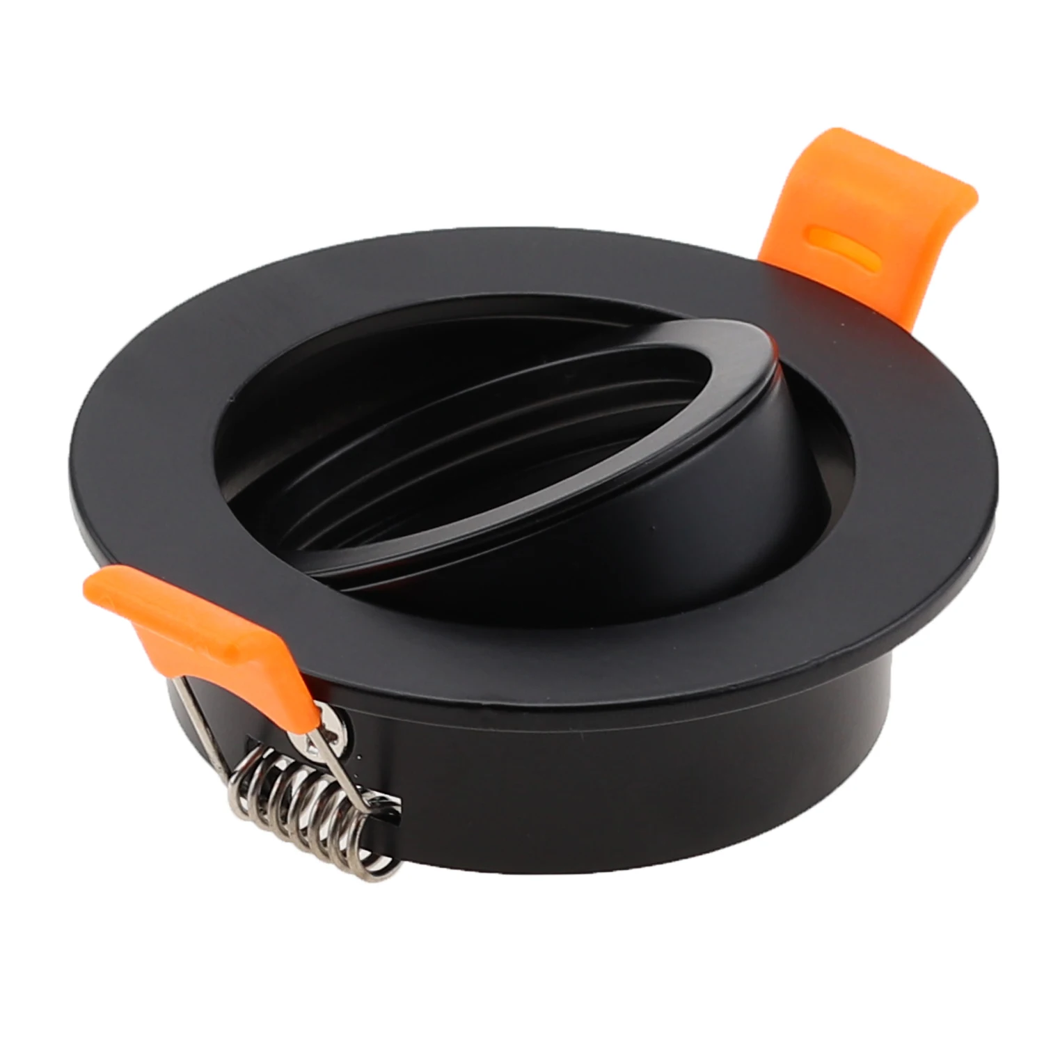 GU10 MR16 алюминиевая регулируемая утопленная точечная Светодиодная потолочная рама Точечный светильник Крепление Держатель фитинги