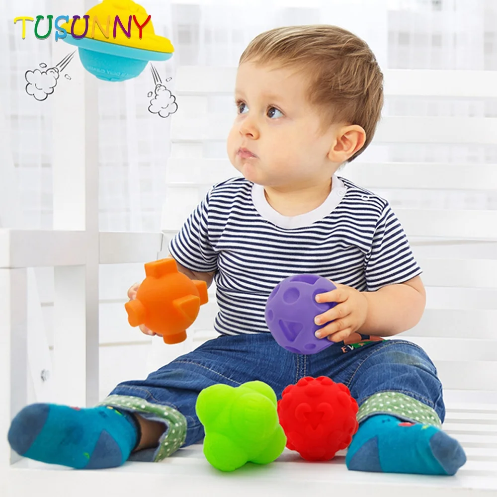 Tusunny детская игрушка, мягкий резиновый мяч для захвата рук, Манхэттен, тактильное восприятие, массажный мяч, головоломка, может поклеить когнитивный мяч