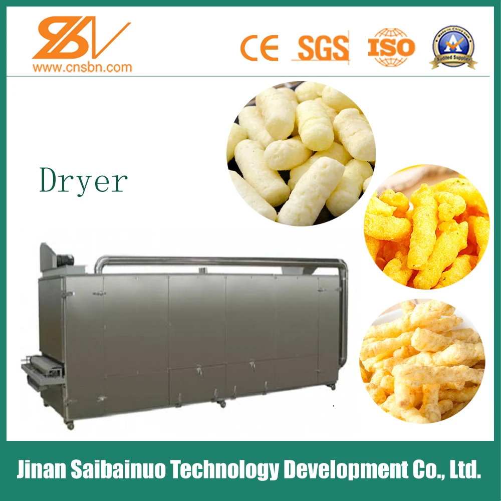 Mini Cheetos Kurkure Nik Naks Puffed Snacks Food Extruder Making Machine Full Setup Production Line Machinery