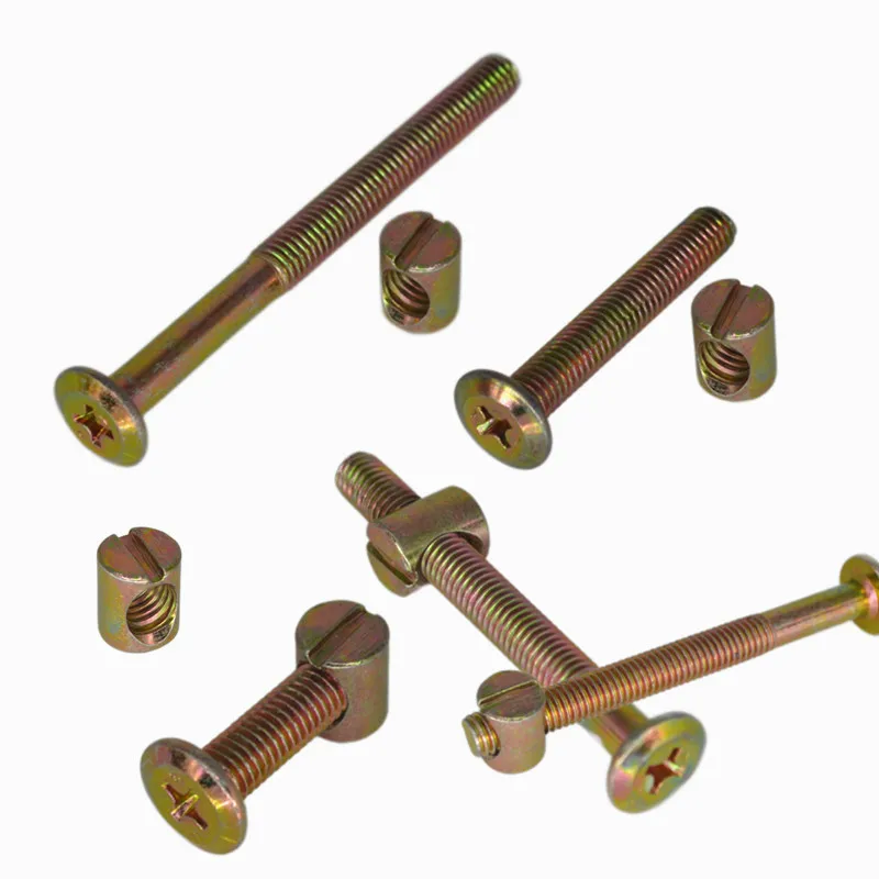 Galvanized Carbon Steel Furniture Bolts & Barrel Nuts Fasteners ...