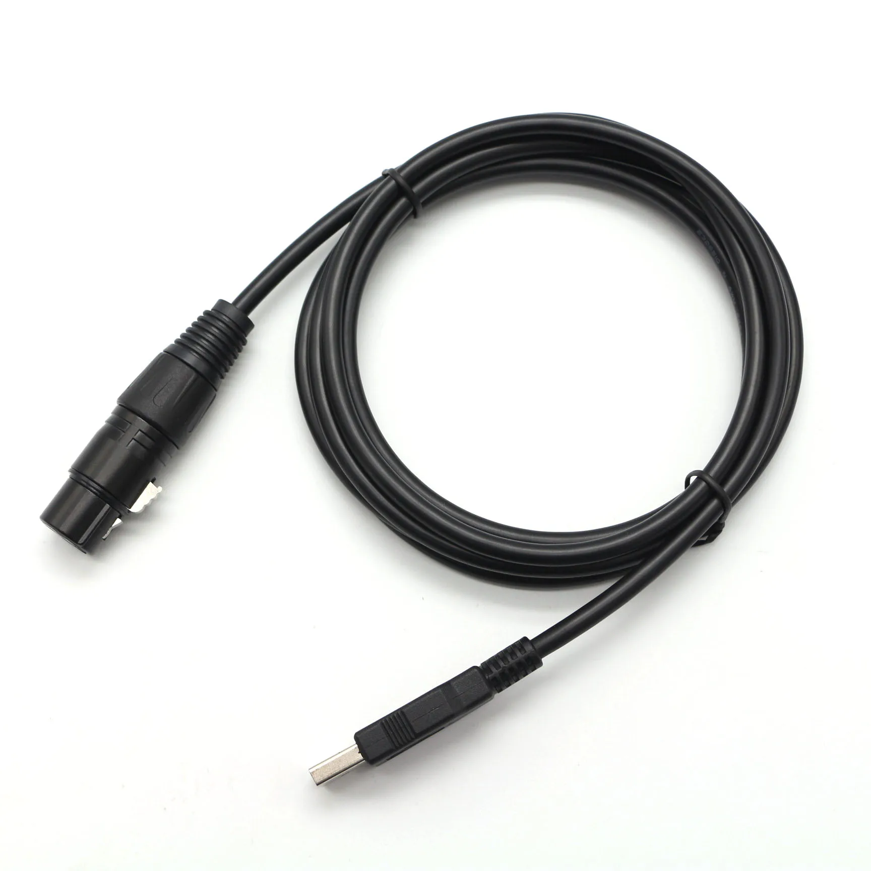 OEM FTDI FT232RL Chipset USB a Male to RS485 XLR 3Pin Female Connector Serial Port Tester Cable for Microphone DMX Stage Light
