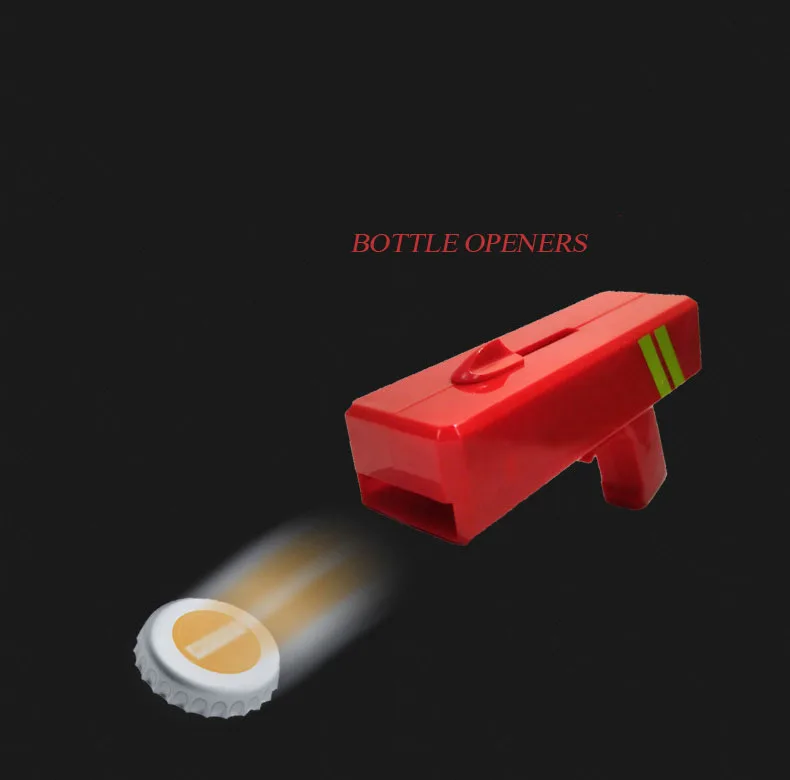 Wholesale Creative Gifts Plastic Party Game Gun Beer Bottle Cover