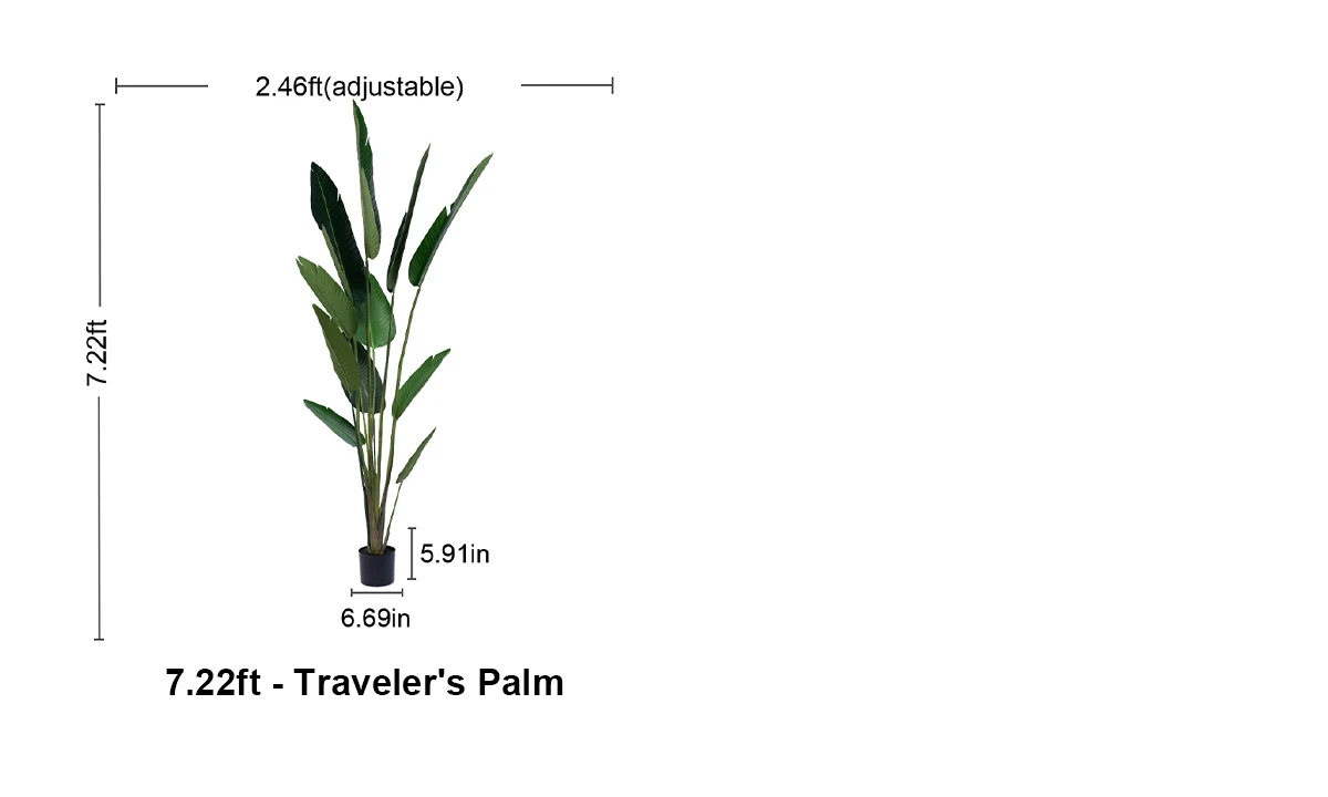 Factory Direct High Quality Realistic Simulation Modern Green Palm Artificial Tree Pot Evergreen Hanging for Indoor Outdoor Use manufacture