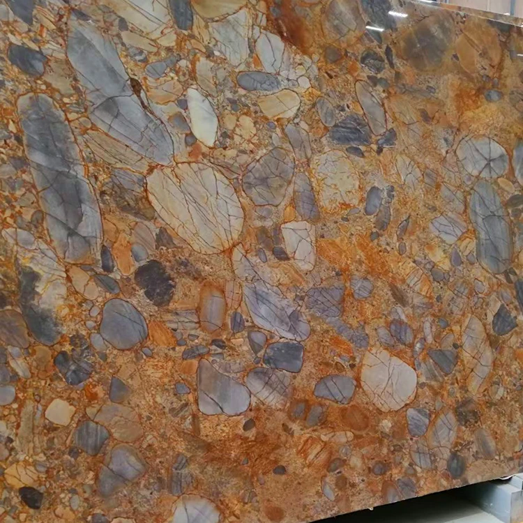 Natural Polished Via Appia Quartzite Slabs
