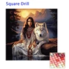 Square Drill colorful