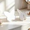 Butterfly tabletop mirror-white