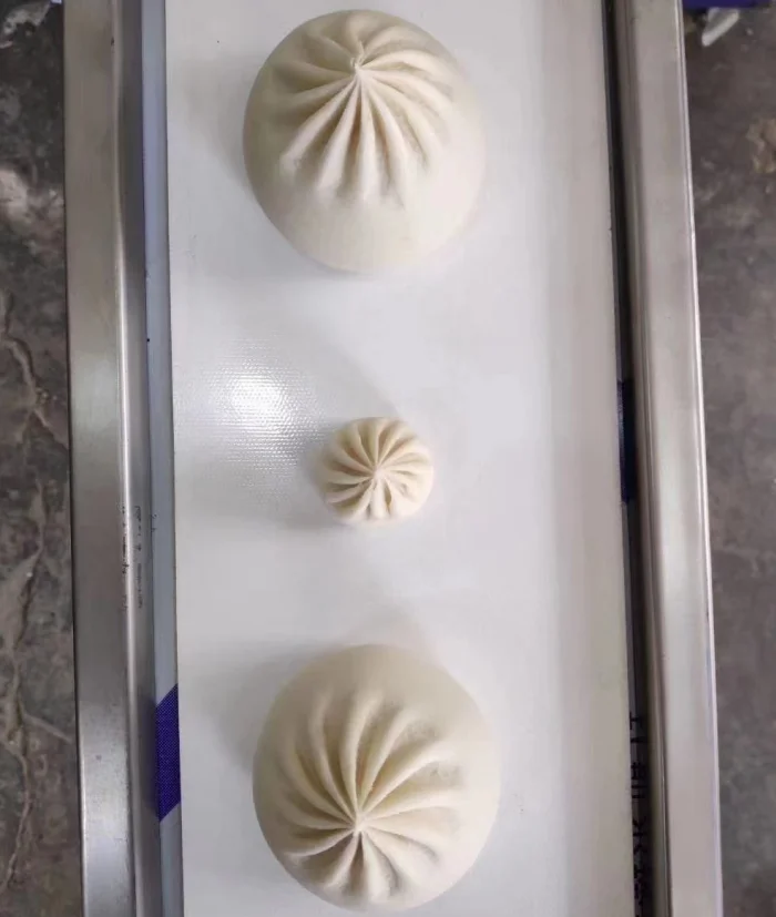 Automatic fill small chinese pork baozi steamed stuffed bun fold form nepali nepal momo making machine price part dumpling maker