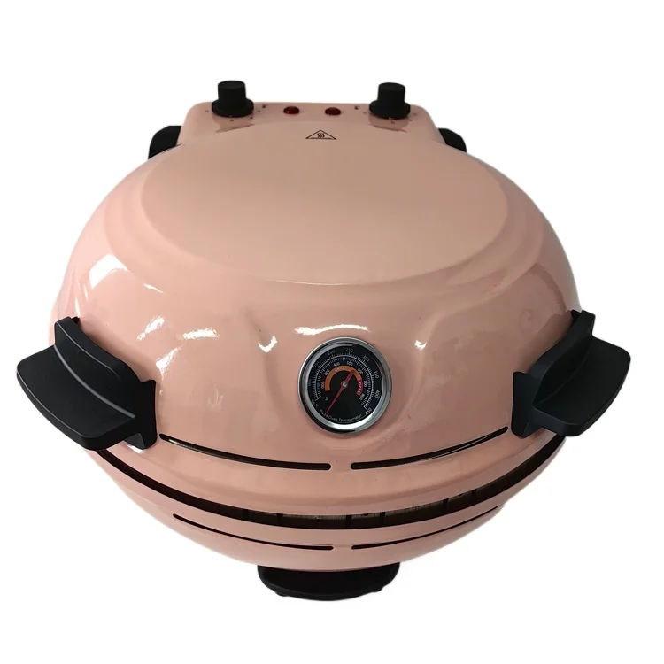 1600W 16 Inch Home Countertop Pizza Stone Oven Table Mini Pizza Ovens Household Electric Pizza Maker