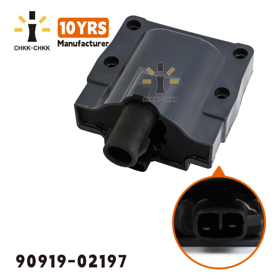 New Ignition Coil 90919-02197 for Toyota Camry, 4Runner, Lexus
