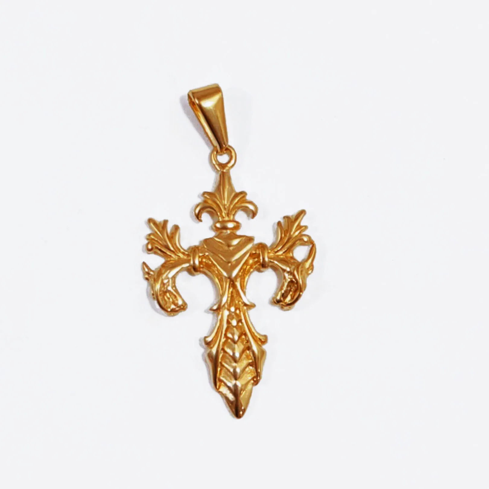 Yhpup Zarte Bunte Bling Zirkonia Kreuz Anhänger Elstahl Luxus Halskette Hochwertige Mo Glänzenn Schmuck Geschenk