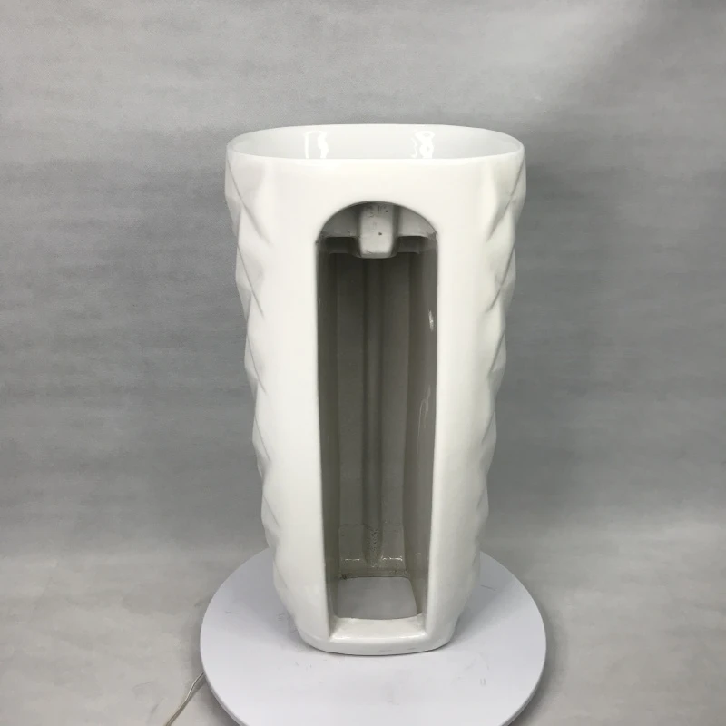 Popular Hotel Ceramic Wash Basin  Sanitary Ware Basin Freestanding Pedestal Sink Ceramic Basin With Durian Surface