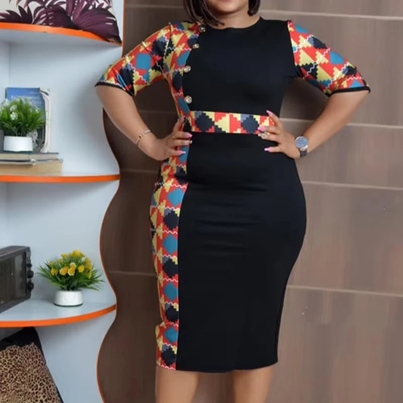 Kitenge Dresses For Plus Size Plus Size Trendy Kitenge Designs For