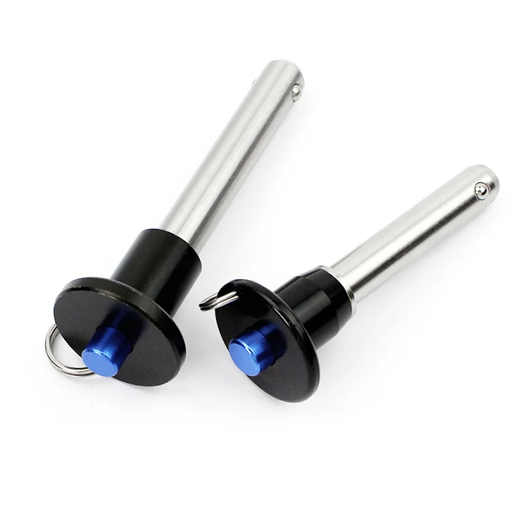 High Precision Locking Ball Pin Anodizing Aluminium Quick Release Locking Pin Stainless Steel