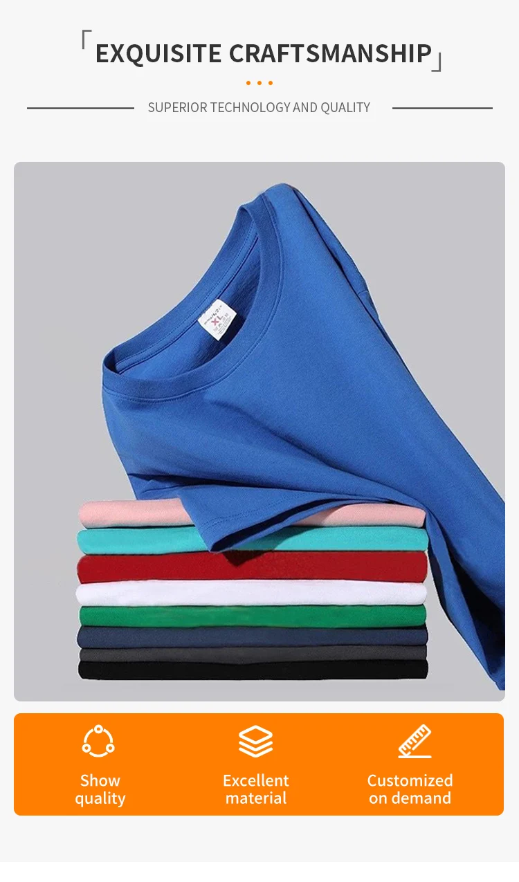 Wholesale 60% Cotton 40% Polyester Blend T-Shirts for Men