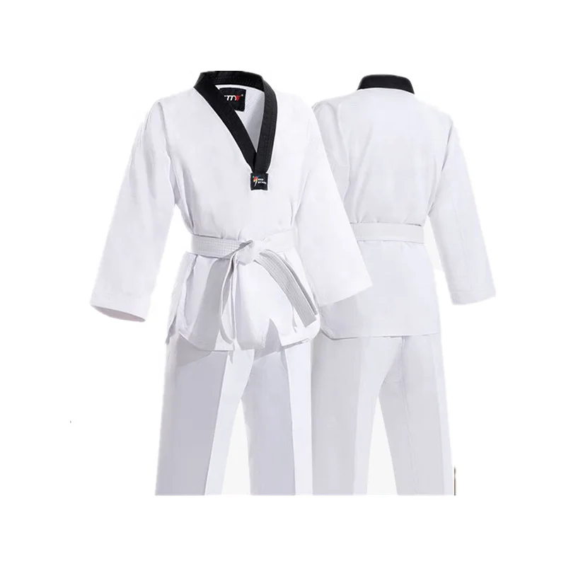 QUTENG Dise&amp;ntilde;o Uniforme De Taekwondo Korean Taekwondo Dress Ktk Uniform Taekwondo
