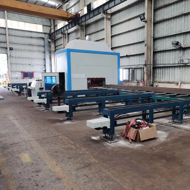 CNC Plasma Beam Coping Machine H Beam Plasma Cutting and Beveling Machine