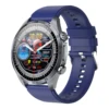 Blue silicone strap