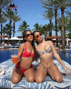 MLY Custom Women's Swimwear Floural Underwear High-Legging Thong Sexy Bikini Set Girls Swimsuit