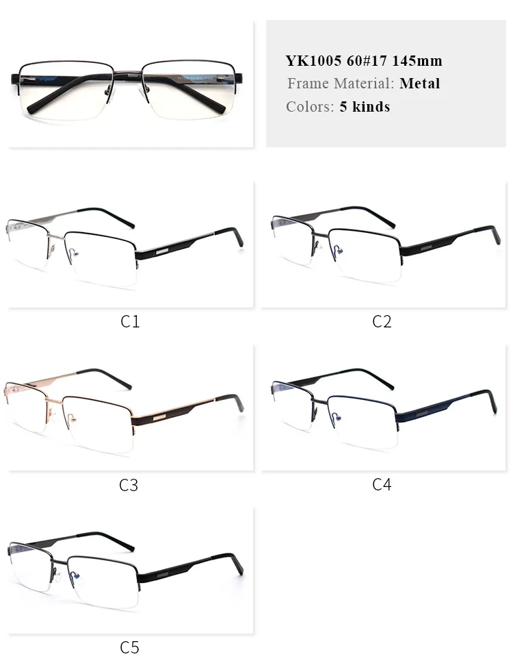 Business Eyeglass Frames!!! Advance Offering Way Good Price Metal Half
