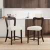 Beige + Dark Brown + Wood+Fabric + Rubberwood