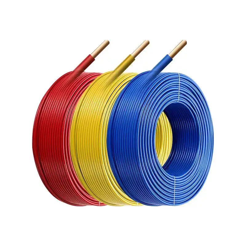 BV/TH/H07V-U power cable for construction copper conductor PVC sheath  Hard wire High Quality Cables for Home Improvement