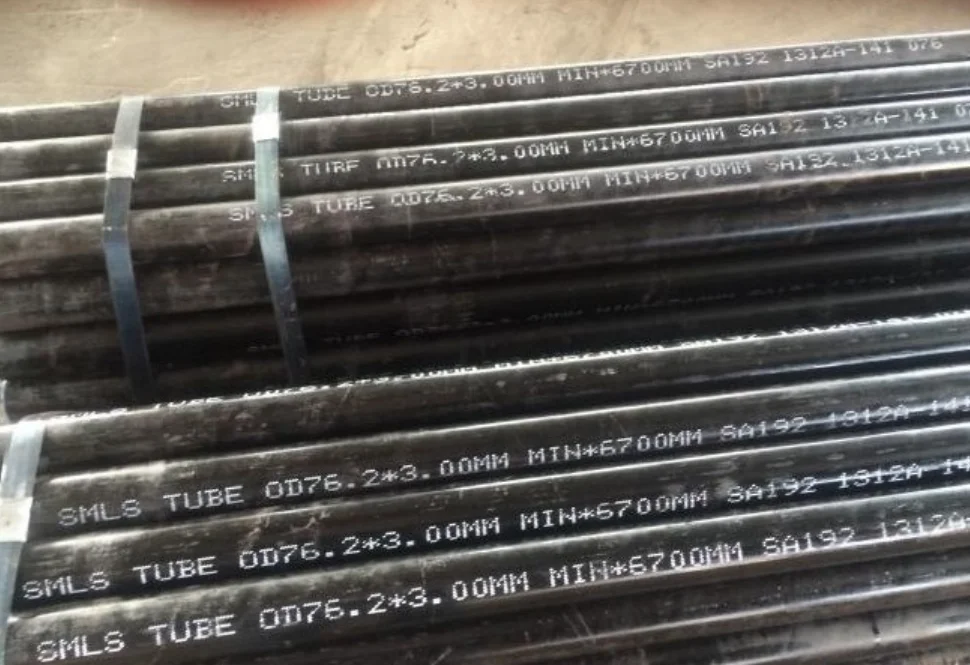 ASTM A192 Cold Drawn Seamless Carbon Steel Boiler Tube 63.5mm X 2.9mm Steel Pipes manufacture