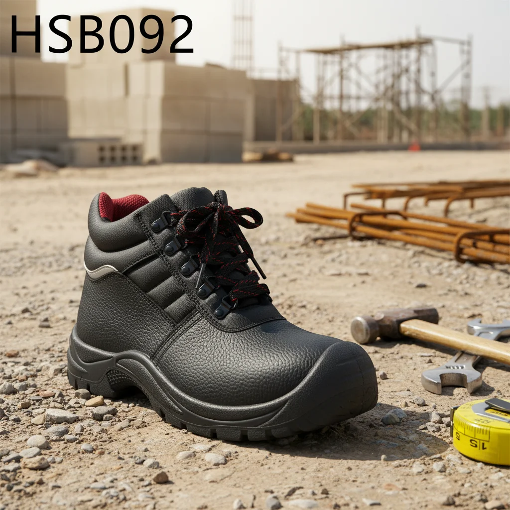 ZYF, Calzature di sicurezza con listino riflettente per l'industria metallurgica, stivali da lavoro con suola in PU/PU ad iniezione, resistenti agli acidi, per centrali elettriche, modello HSB092