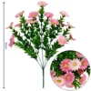 Eucalyptus, waterweed, wrinkled chrysanthemum bundle 004