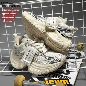 New 2026 Casual Sneaker Runner Luxury Designer Top Quality Runner Men's Retro Casual Running Sneaker Sports Walking Shoes