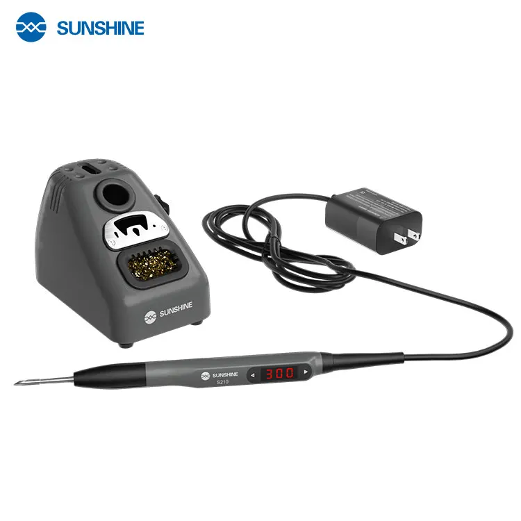 SUNSHINE S210 Smart Portable Soldering Iron Phone Repair Soldering Station Fast Melting Tin