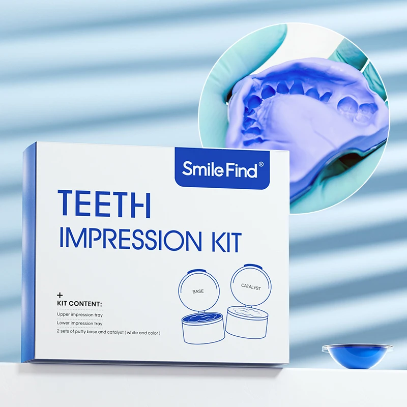 Private Label OEM Wholesale Good Performance Teeth Mold Kit Silicone Putty  Dental Impression Material