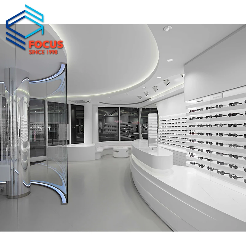 Яркий стиль оптические очки витрины деревянный оптический дисплей настенный