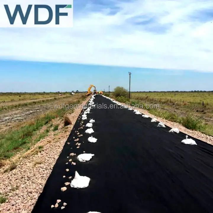 Non Woven Geotextile Fabric Geotextile Landscape Fabric for Road and Railway Construction