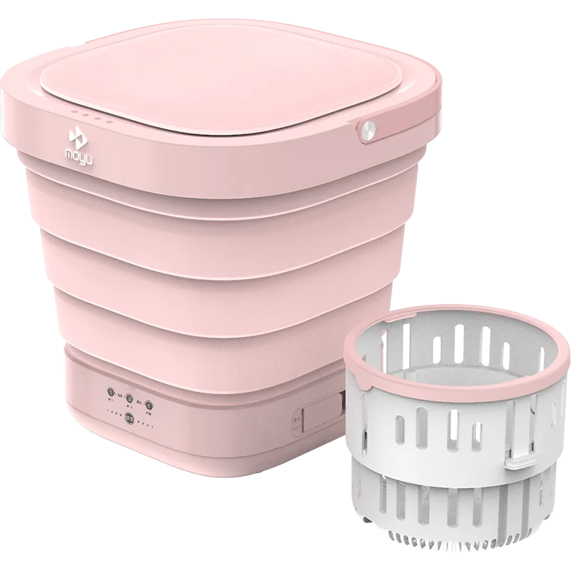 Moyu Mini Portable Washing Machine Xpb08f2 2 In 1 Portable Foldable