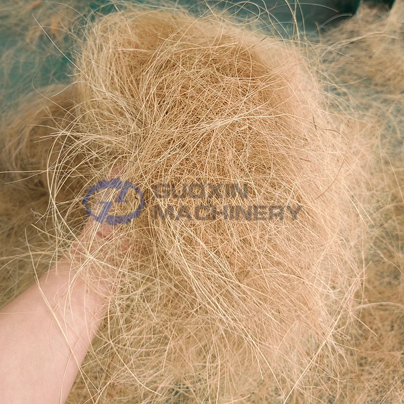 Automatic Coconut Fiber Processing Extraction Machine Palm Kernel and Fiber Separator Coco Peat Making Machine